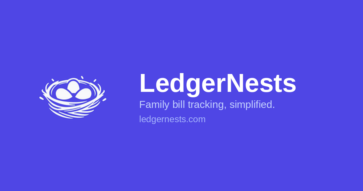 I built a shared household bill tracker because I wanted our bills on a calendar, not a spreadsheet